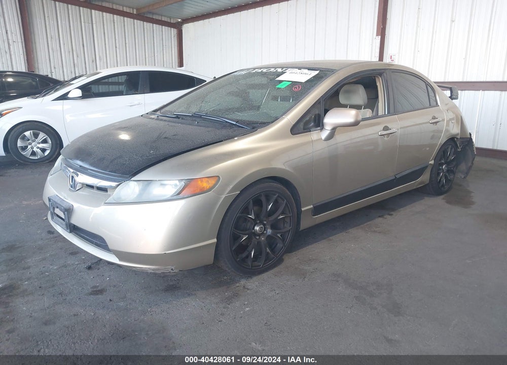 2007 HONDA CIVIC LX VIN: 1HGFA16507L118060