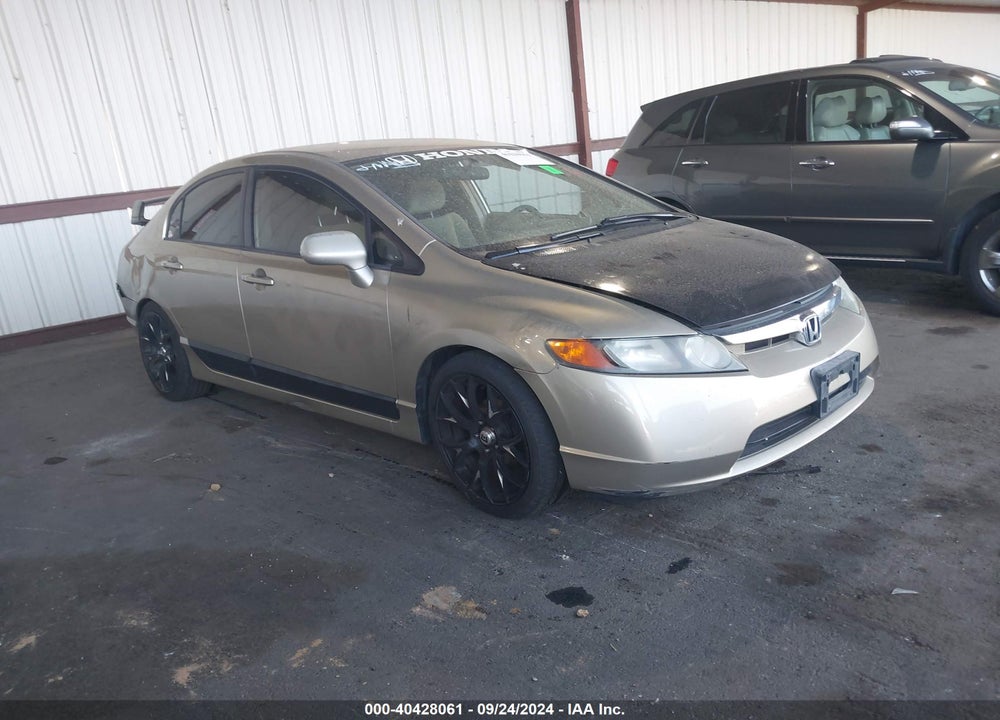 2007 HONDA CIVIC LX VIN: 1HGFA16507L118060