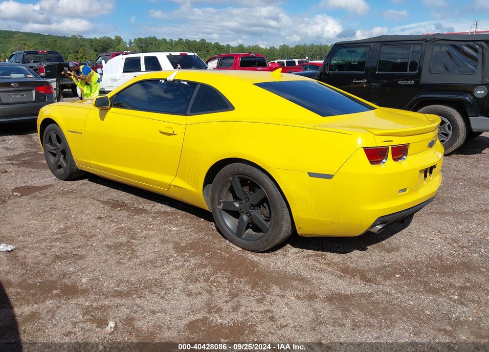 2012 CHEVROLET CAMARO 2LT VIN: 2G1FC1E38C9149981