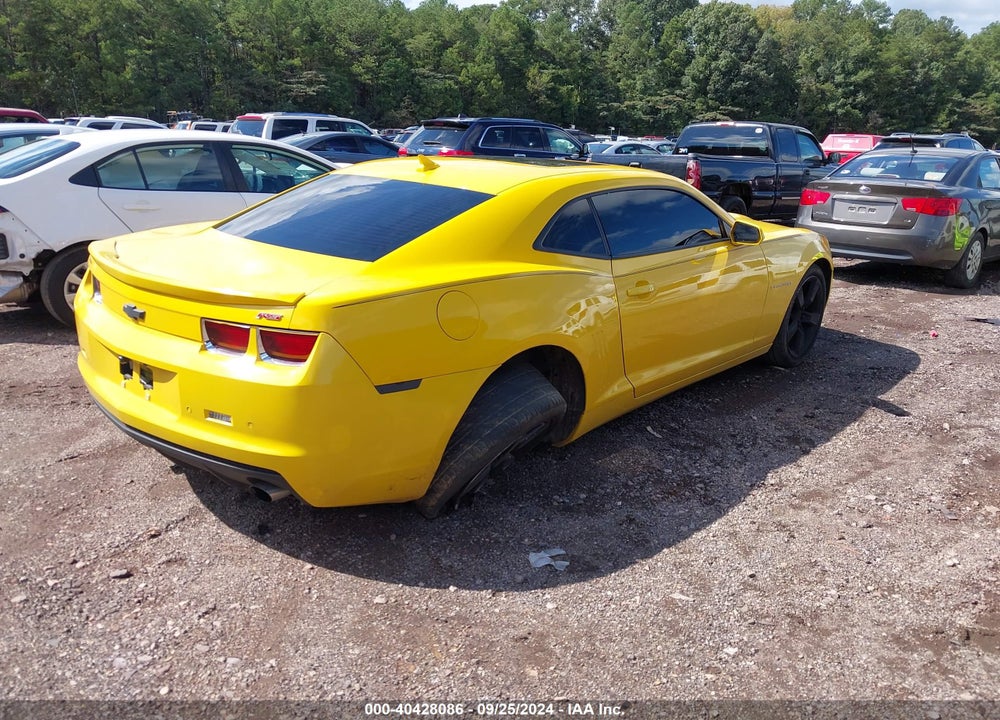 2012 CHEVROLET CAMARO 2LT VIN: 2G1FC1E38C9149981