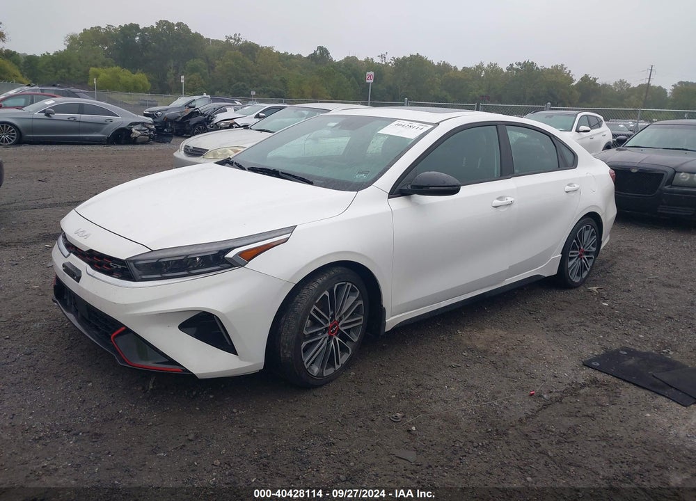 2022 KIA FORTE GT VIN: 3KPF44AC0NE486743