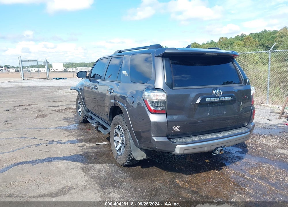 2019 TOYOTA 4RUNNER TRD OFF ROAD PREMIUM VIN: JTEBU5JR9K5722415