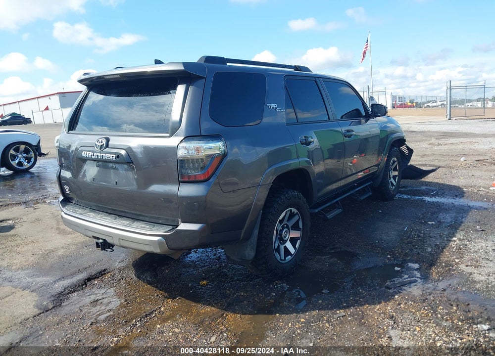 2019 TOYOTA 4RUNNER TRD OFF ROAD PREMIUM VIN: JTEBU5JR9K5722415