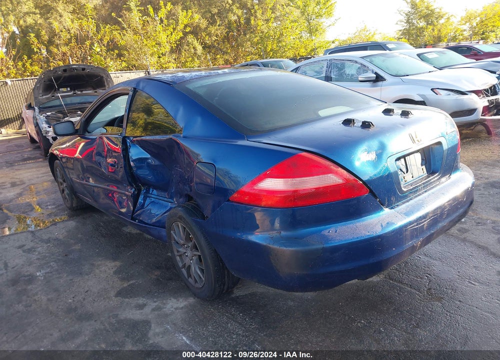 2003 HONDA ACCORD 2.4 EX VIN: 1HGCM72663A013640