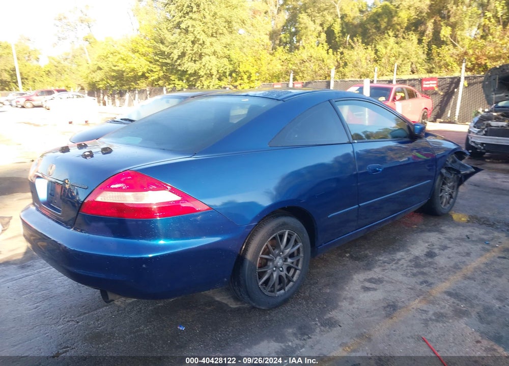 2003 HONDA ACCORD 2.4 EX VIN: 1HGCM72663A013640