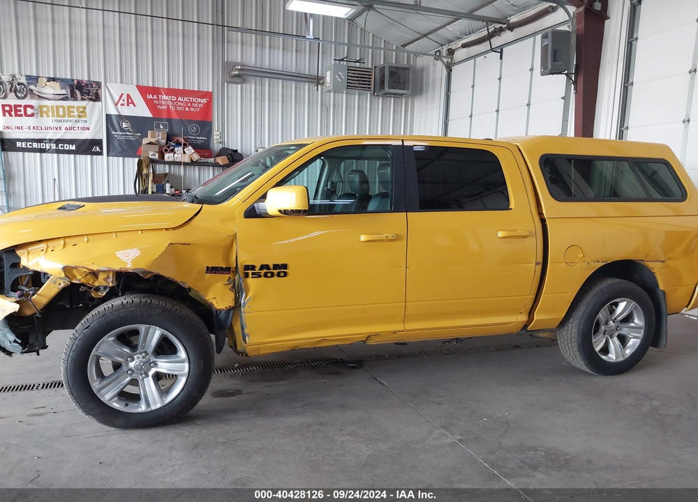 2016 RAM 1500 SPORT VIN: 1C6RR7MT6GS307141