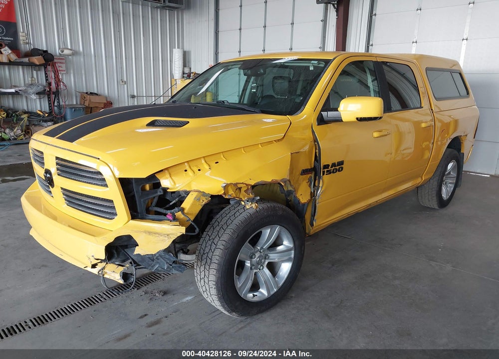 2016 RAM 1500 SPORT VIN: 1C6RR7MT6GS307141