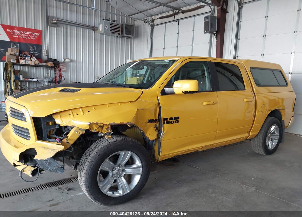 2016 RAM 1500 SPORT VIN: 1C6RR7MT6GS307141
