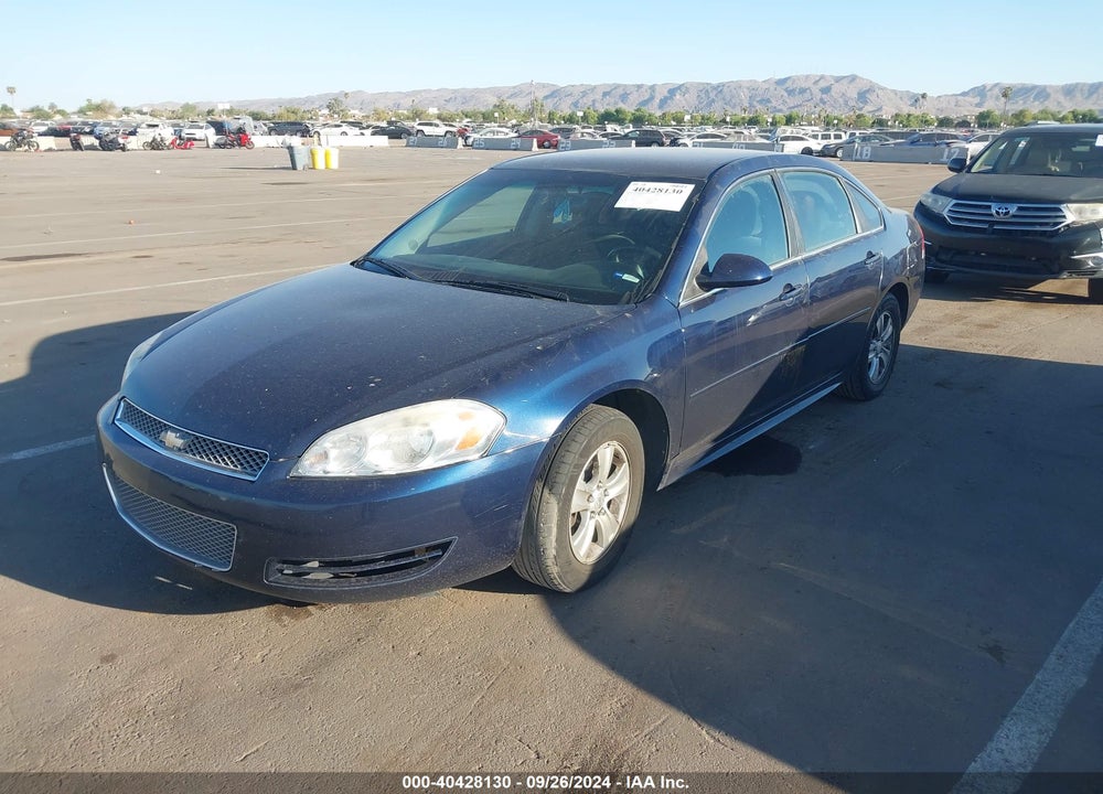 2012 CHEVROLET IMPALA LS VIN: 2G1WA5E37C1188315