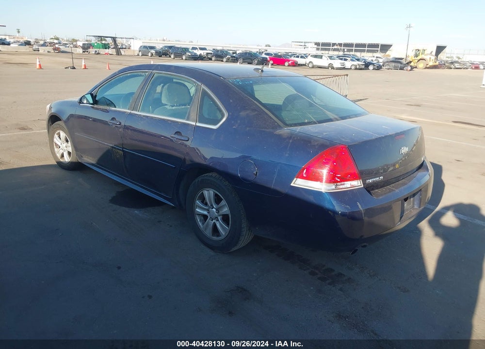 2012 CHEVROLET IMPALA LS VIN: 2G1WA5E37C1188315