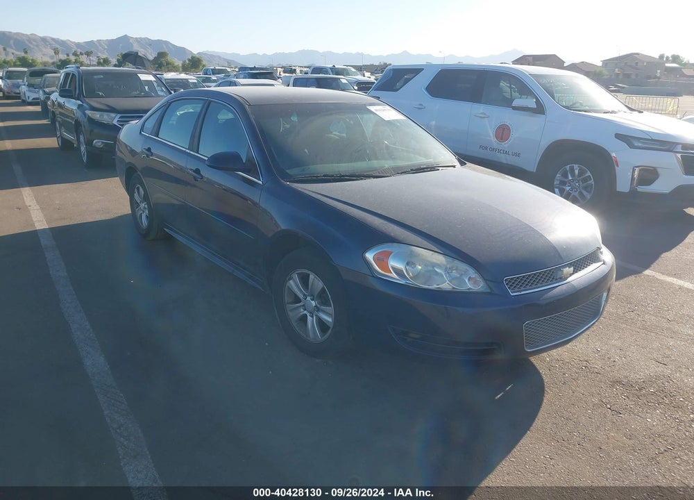 2012 CHEVROLET IMPALA LS VIN: 2G1WA5E37C1188315
