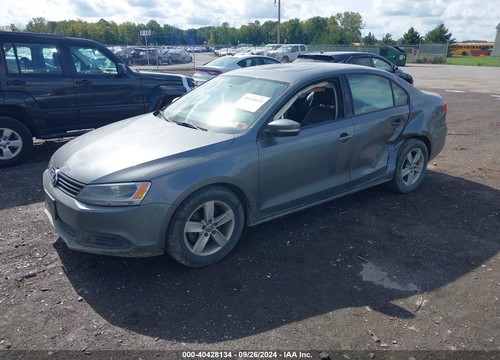 2012 VOLKSWAGEN JETTA VIN: 3VWLL7AJ2CM377383