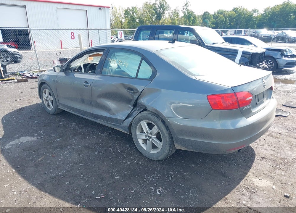2012 VOLKSWAGEN JETTA VIN: 3VWLL7AJ2CM377383