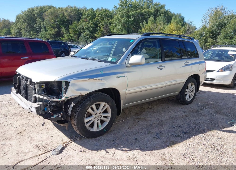 2007 TOYOTA HIGHLANDER HYBRID V6 VIN: JTEEW21A870037570