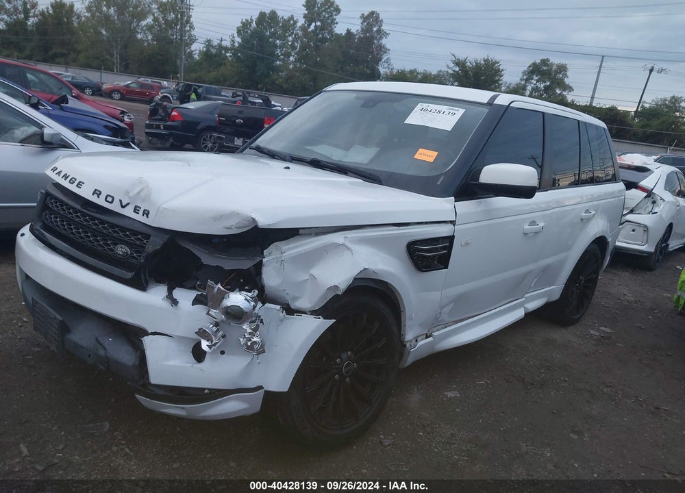 2012 LAND ROVER RANGE ROVER SPORT HSE VIN: SALSF2D44CA718836