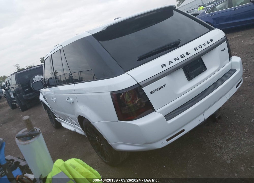 2012 LAND ROVER RANGE ROVER SPORT HSE VIN: SALSF2D44CA718836