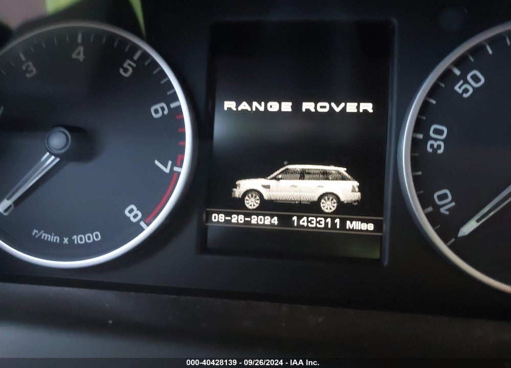 2012 LAND ROVER RANGE ROVER SPORT HSE VIN: SALSF2D44CA718836