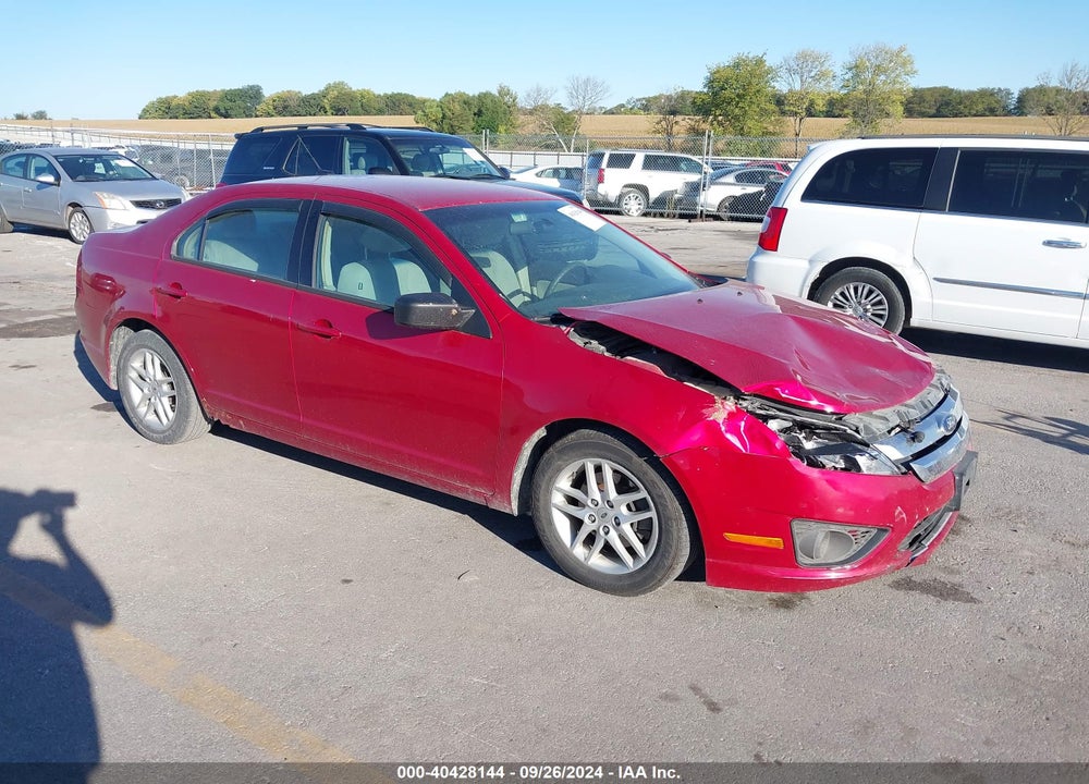 2012 FORD FUSION S VIN: 3FAHP0GA7CR339264