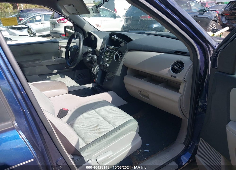 2013 HONDA PILOT LX VIN: 5FNYF3H22DB042816