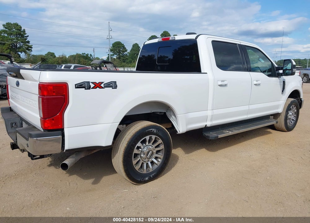 2021 FORD F-250 LARIAT VIN: 1FT7W2B63MED03602