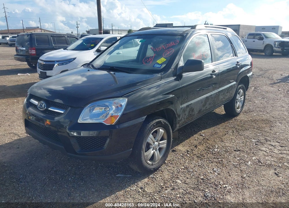 2010 KIA SPORTAGE LX VIN: KNDKG3A40A7691725