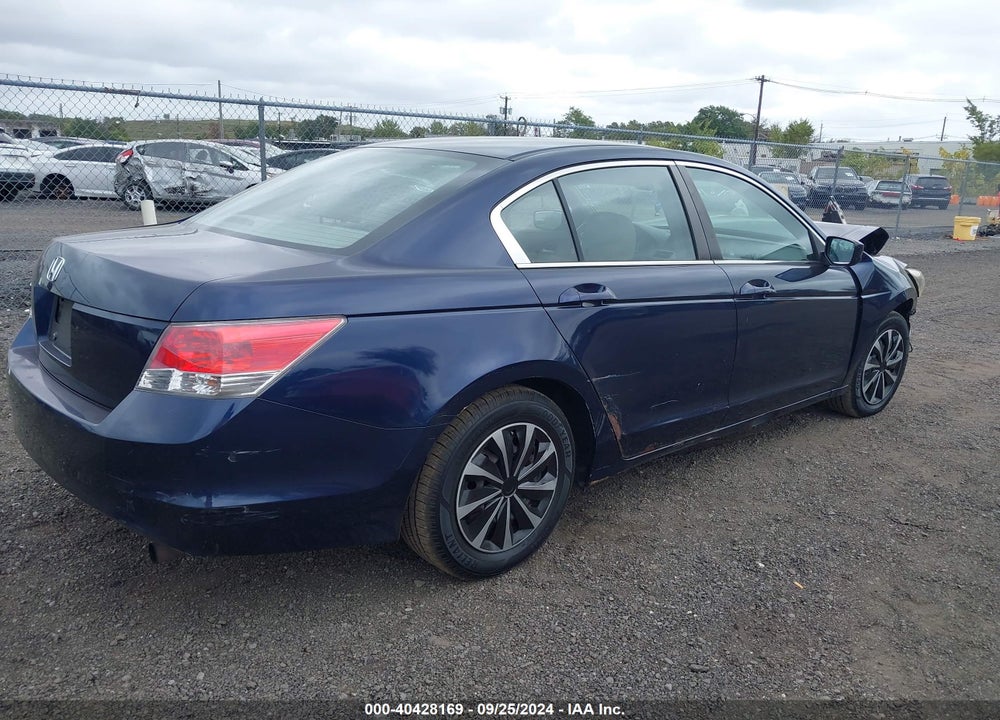 2009 HONDA ACCORD 2.4 LX VIN: 1HGCP26349A186477