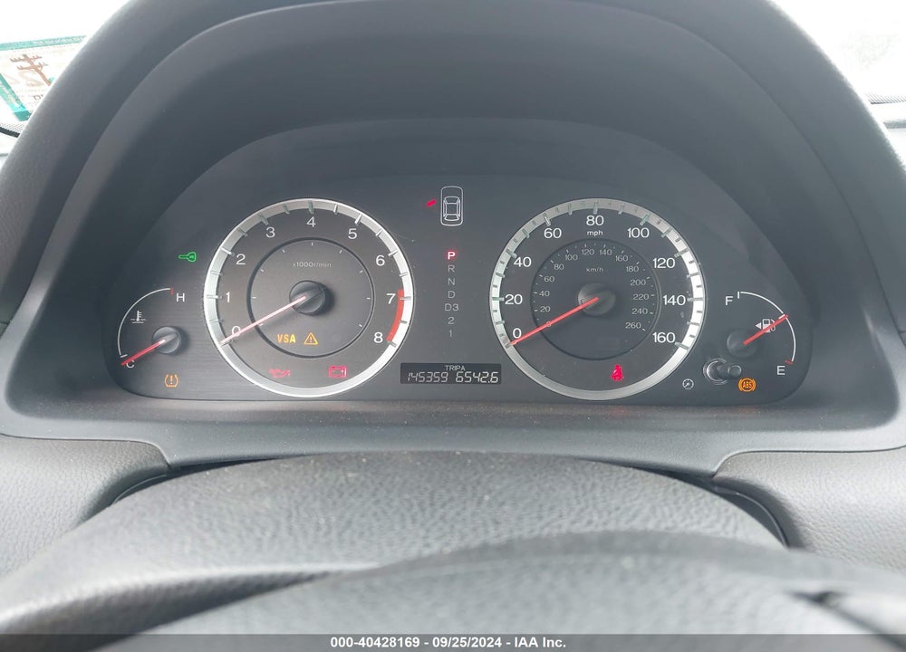 2009 HONDA ACCORD 2.4 LX VIN: 1HGCP26349A186477