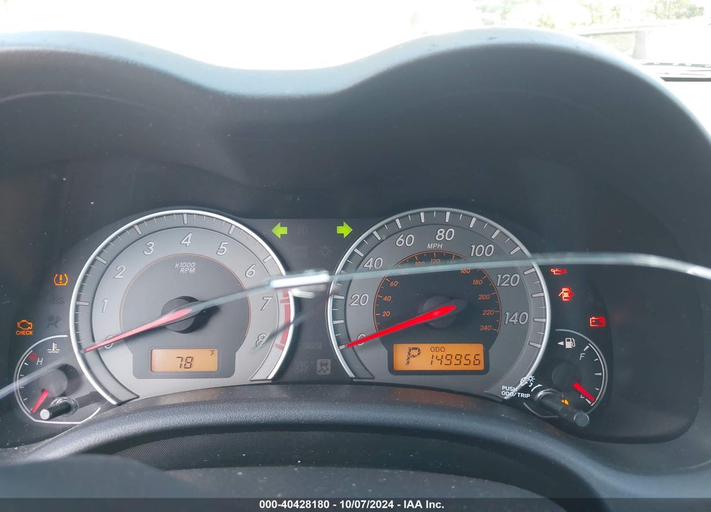 2010 TOYOTA COROLLA S VIN: 1NXBU4EE1AZ345245