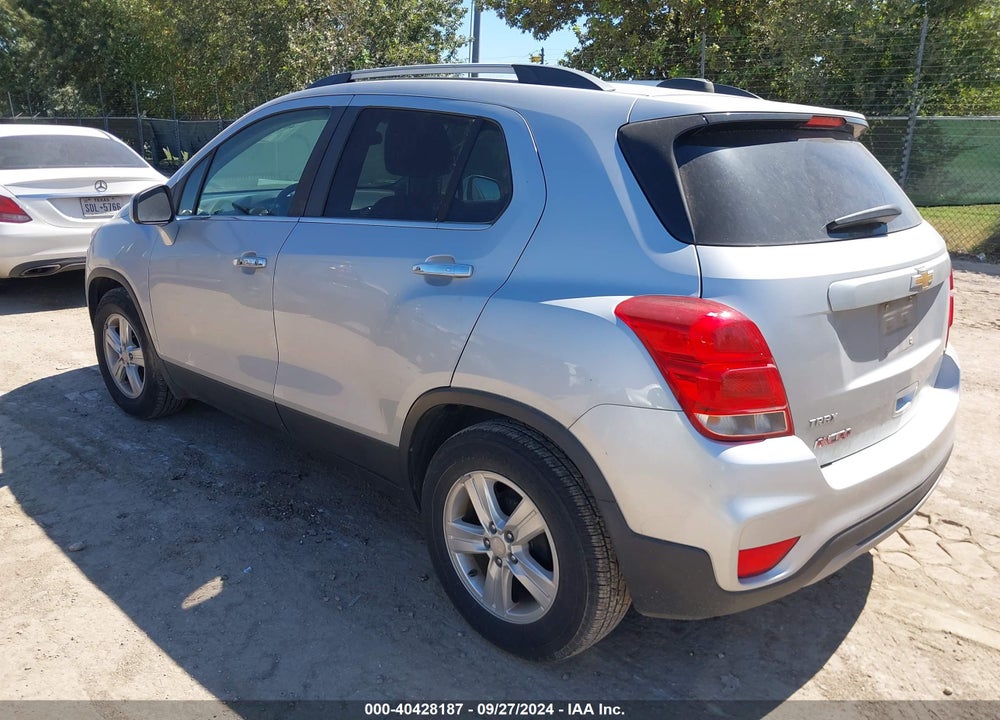 2017 CHEVROLET TRAX LT VIN: 3GNCJLSB9HL209706