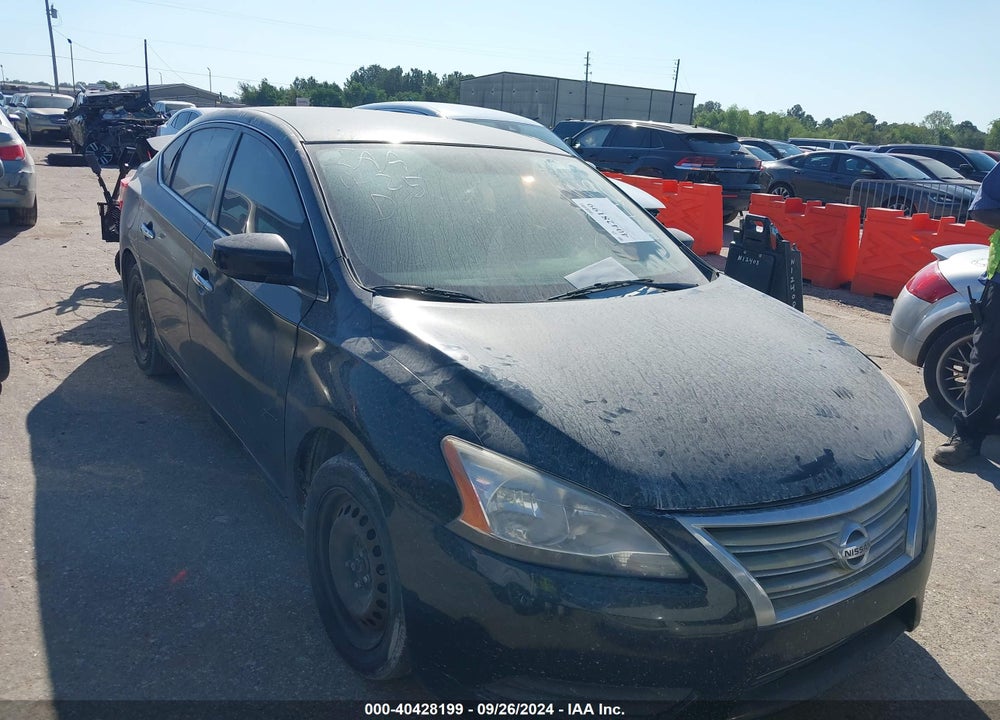 2013 NISSAN SENTRA SV VIN: 1N4AB7AP6DN908972
