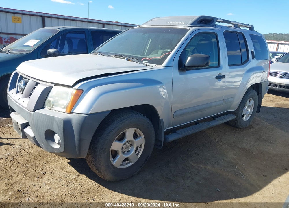 2006 NISSAN XTERRA S VIN: 5N1AN08U66C560945