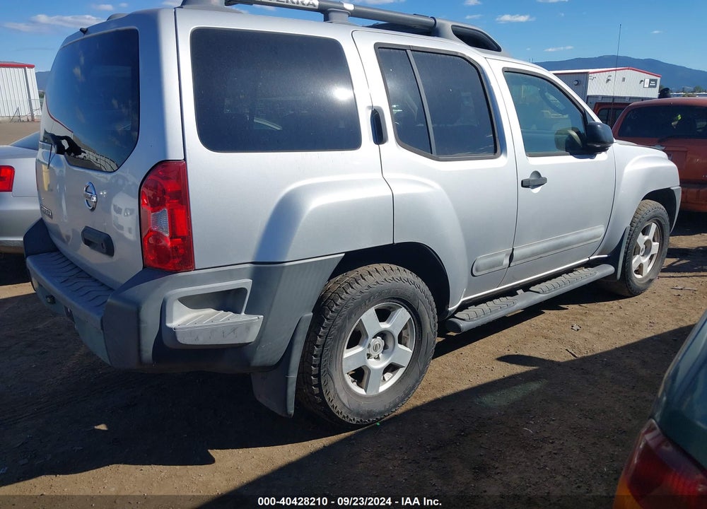 2006 NISSAN XTERRA S VIN: 5N1AN08U66C560945