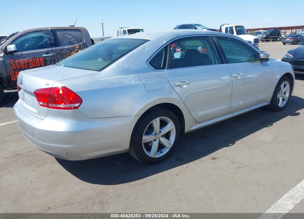 2013 VOLKSWAGEN PASSAT 2.5L SE VIN: 1VWBP7A36DC089516