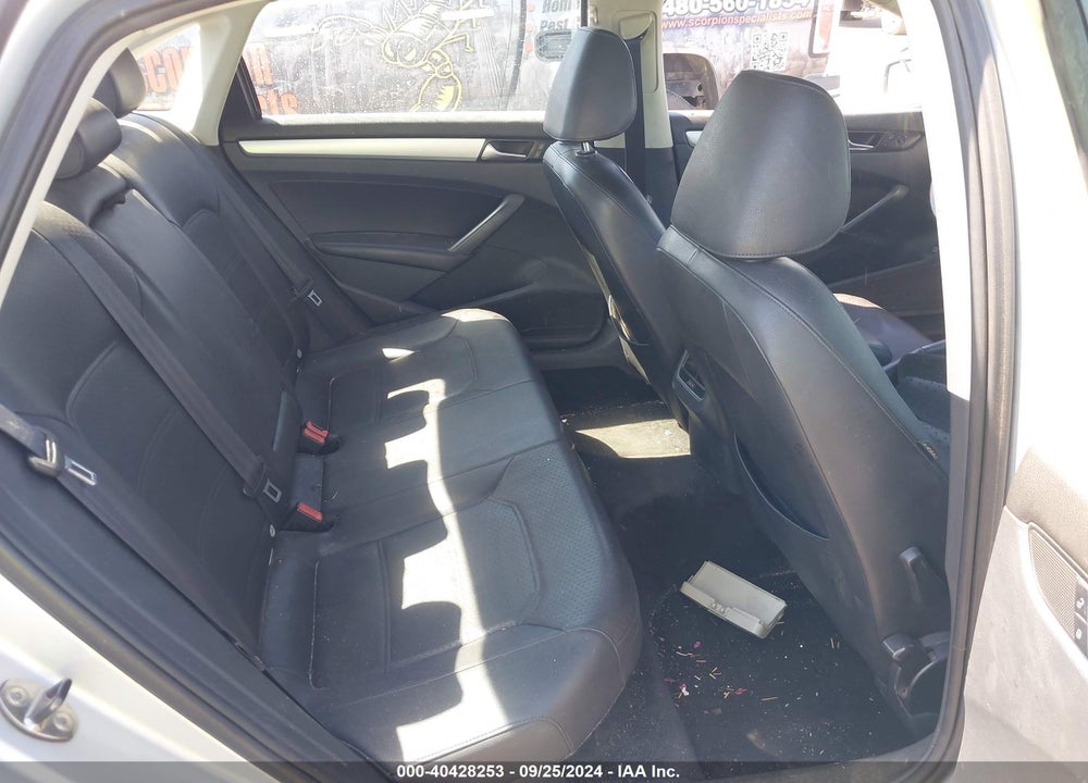 2013 VOLKSWAGEN PASSAT 2.5L SE VIN: 1VWBP7A36DC089516