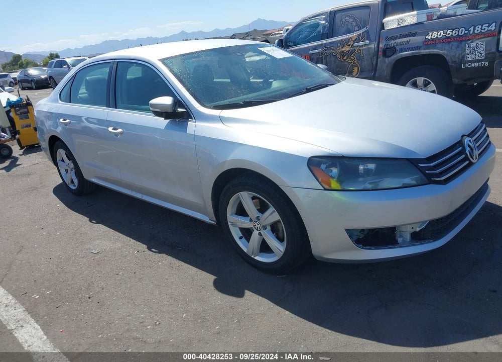 2013 VOLKSWAGEN PASSAT 2.5L SE VIN: 1VWBP7A36DC089516