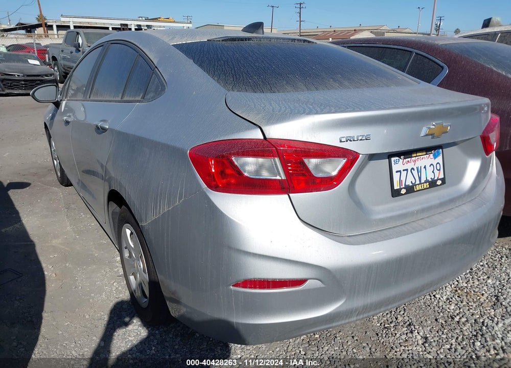2017 CHEVROLET CRUZE VIN: 3G1BC5SM5HS534783