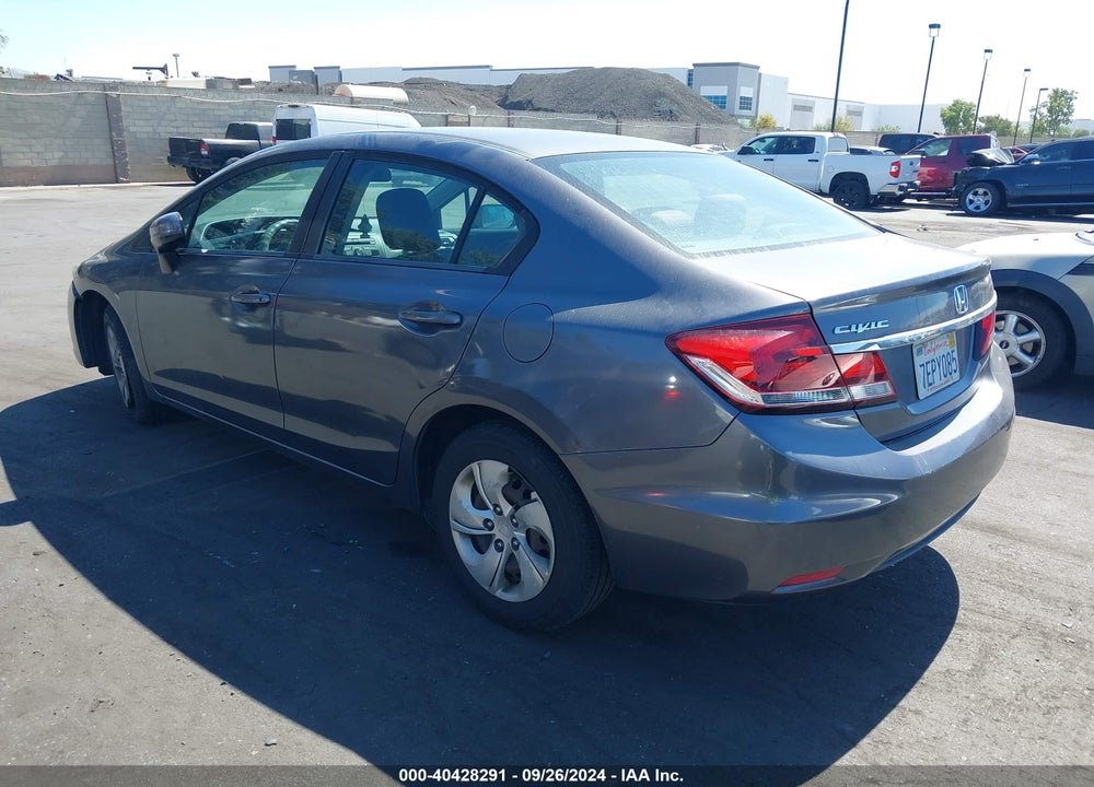 2014 HONDA CIVIC LX VIN: 19XFB2F5XEE224832