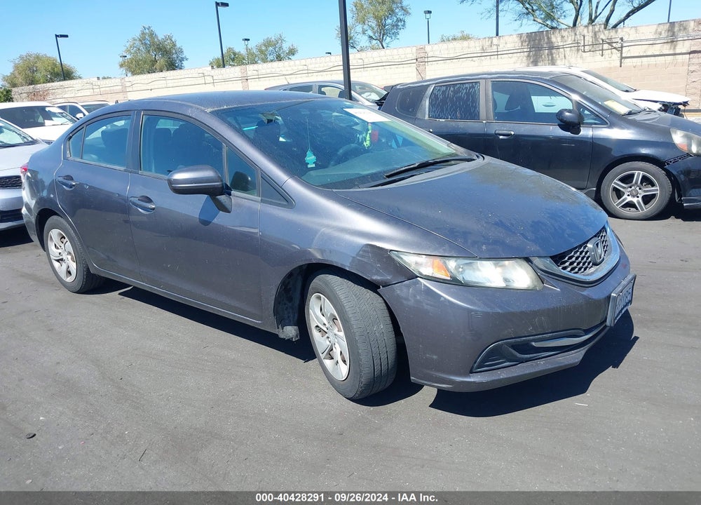 2014 HONDA CIVIC LX VIN: 19XFB2F5XEE224832