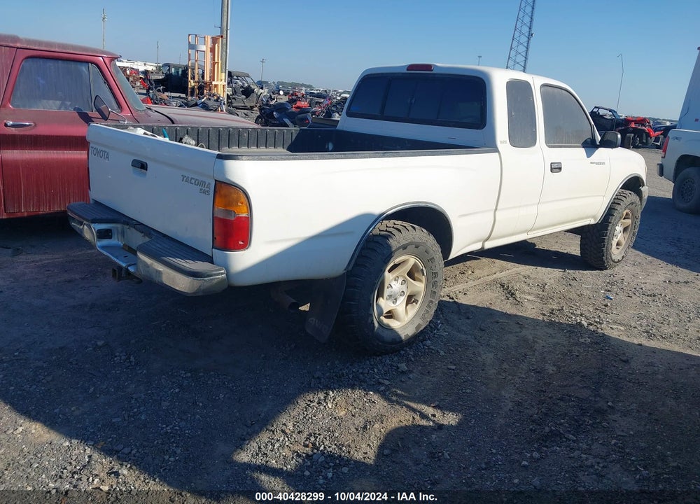 1999 TOYOTA TACOMA VIN: 4TAWM72NXXZ540537