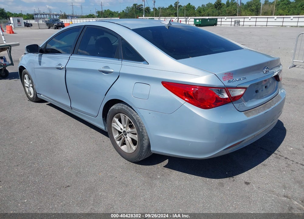 2012 HYUNDAI SONATA GLS VIN: 5NPEB4AC9CH473614