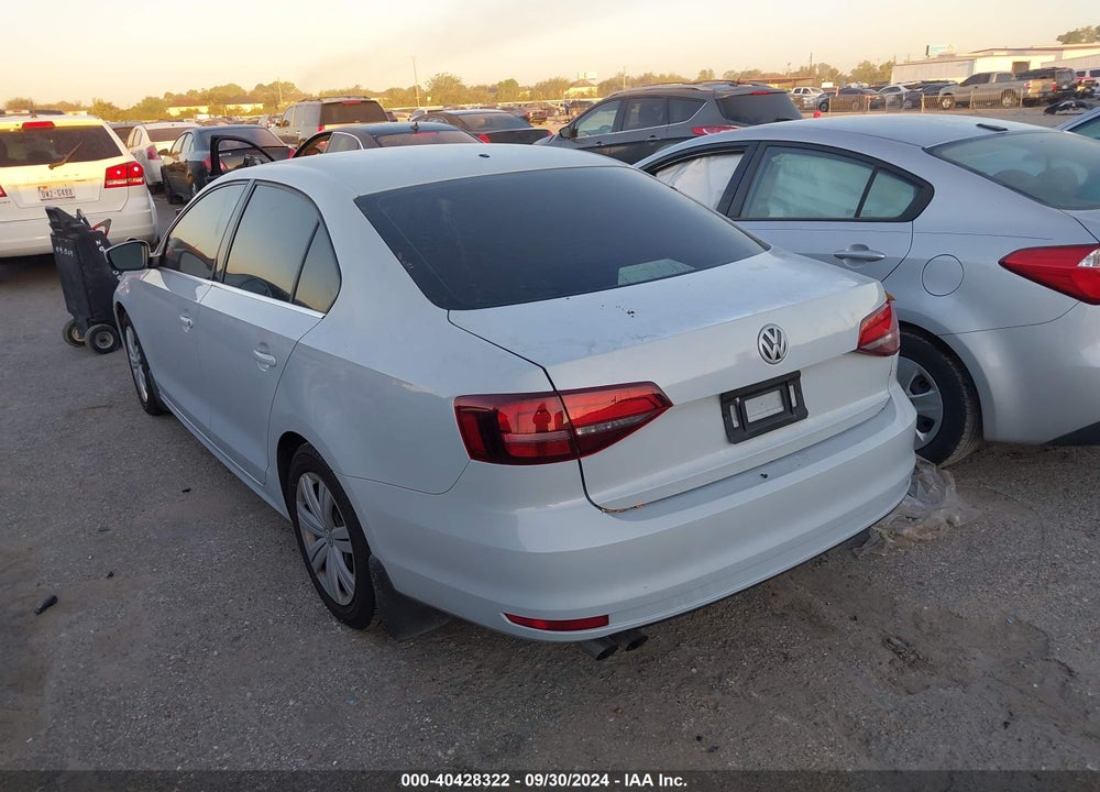 2017 VOLKSWAGEN JETTA 1.4T S VIN: 3VW2B7AJXHM341012