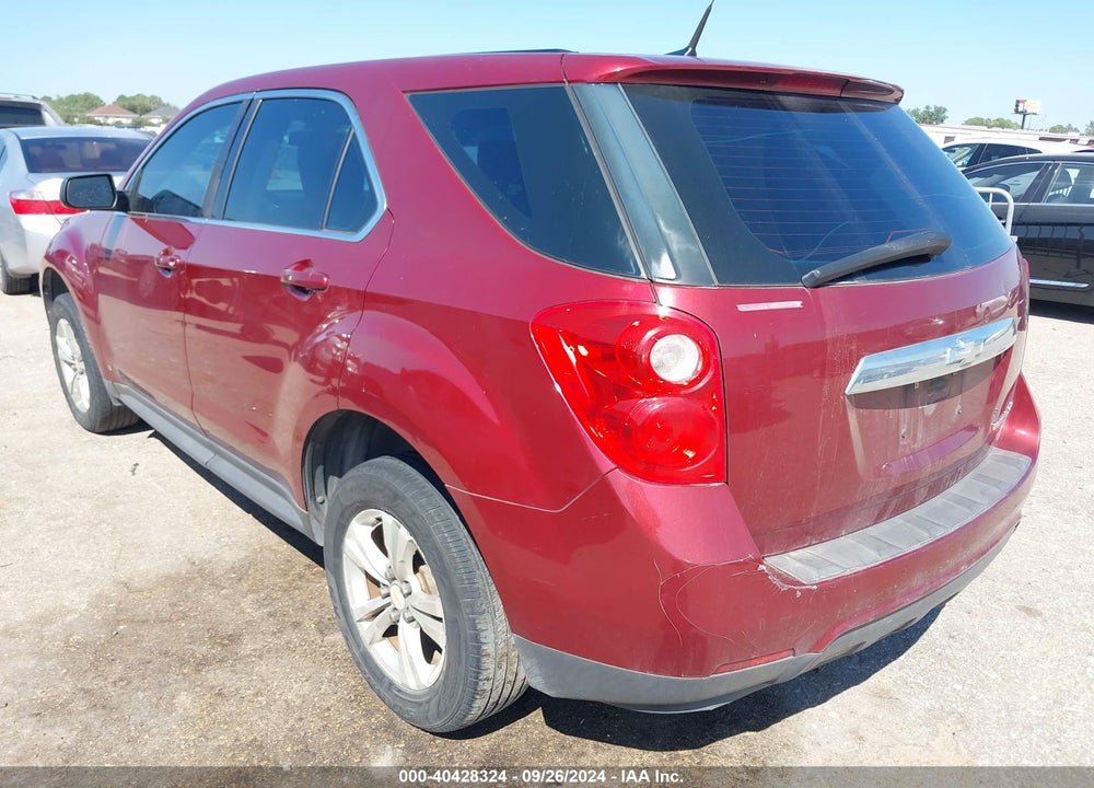 2010 CHEVROLET EQUINOX LS VIN: 2CNALBEW9A6223887
