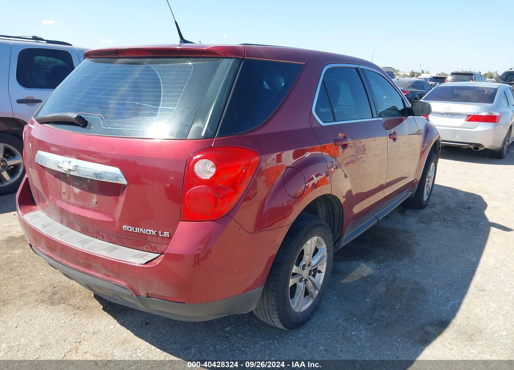 2010 CHEVROLET EQUINOX LS VIN: 2CNALBEW9A6223887