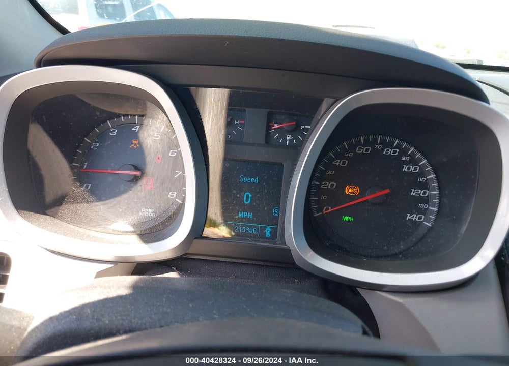 2010 CHEVROLET EQUINOX LS VIN: 2CNALBEW9A6223887