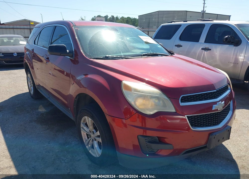 2010 CHEVROLET EQUINOX LS VIN: 2CNALBEW9A6223887