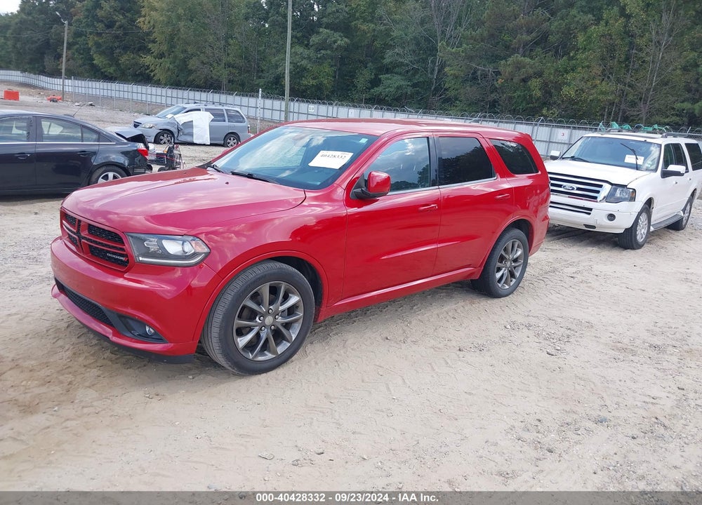 2014 DODGE DURANGO SXT VIN: 1C4RDHAG2EC454777