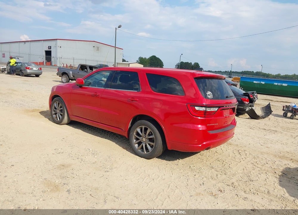 2014 DODGE DURANGO SXT VIN: 1C4RDHAG2EC454777