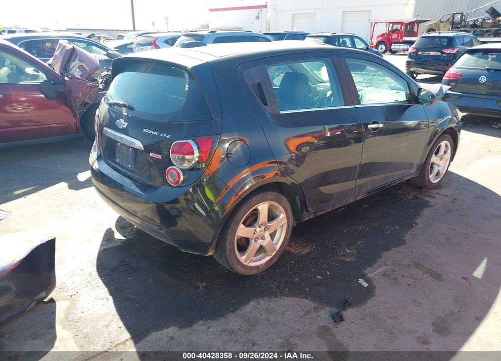 2015 CHEVROLET SONIC LTZ AUTO VIN: 1G1JE6SB9F4153316