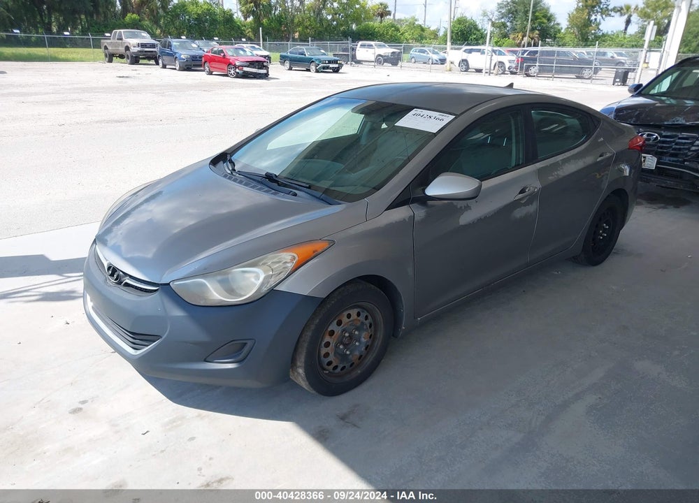 2012 HYUNDAI ELANTRA GLS (ULSAN PLANT) VIN: KMHDH4AE3CU237778
