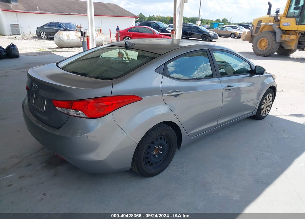 2012 HYUNDAI ELANTRA GLS (ULSAN PLANT) VIN: KMHDH4AE3CU237778
